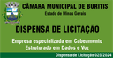 Aviso de Manifestação de Interesse da Administração - Dispensa 25/2024