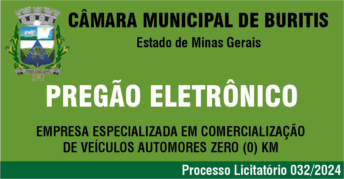 PROCESSO LICITATÓRIO N. 032 - PREGÃO ELETRÔNICO 04/2024